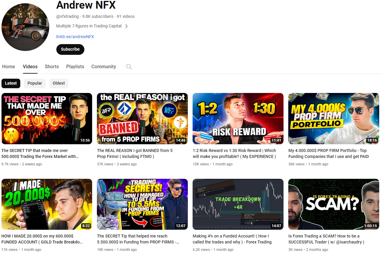 Trading NFX Course Andrew NFX free download