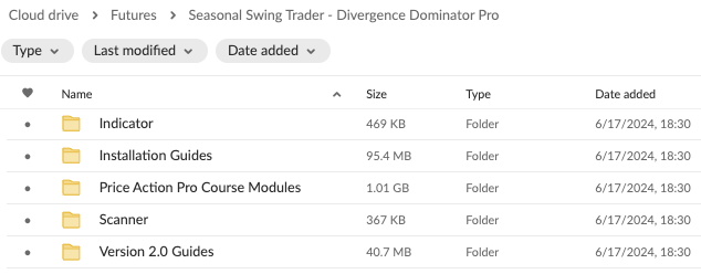 Seasonal Swing Trader – Divergence Dominator Pro free download