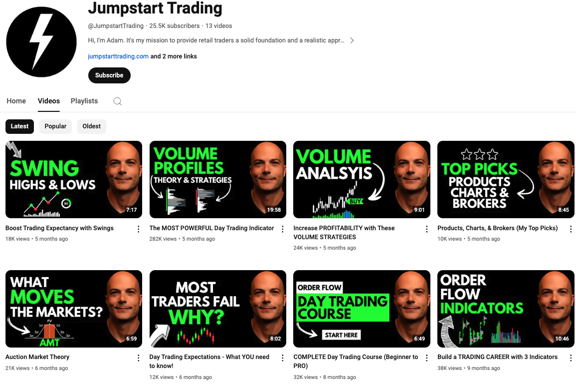 Jumpstart Trading – Order Flow Pro Workshop free download