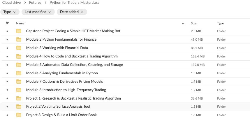 Python for Traders Masterclass free download